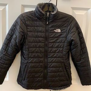 North face girls reversible coat